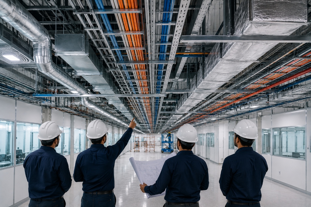 HVAC, Electrical, IT Infrastructure & Fabrication Work Execution