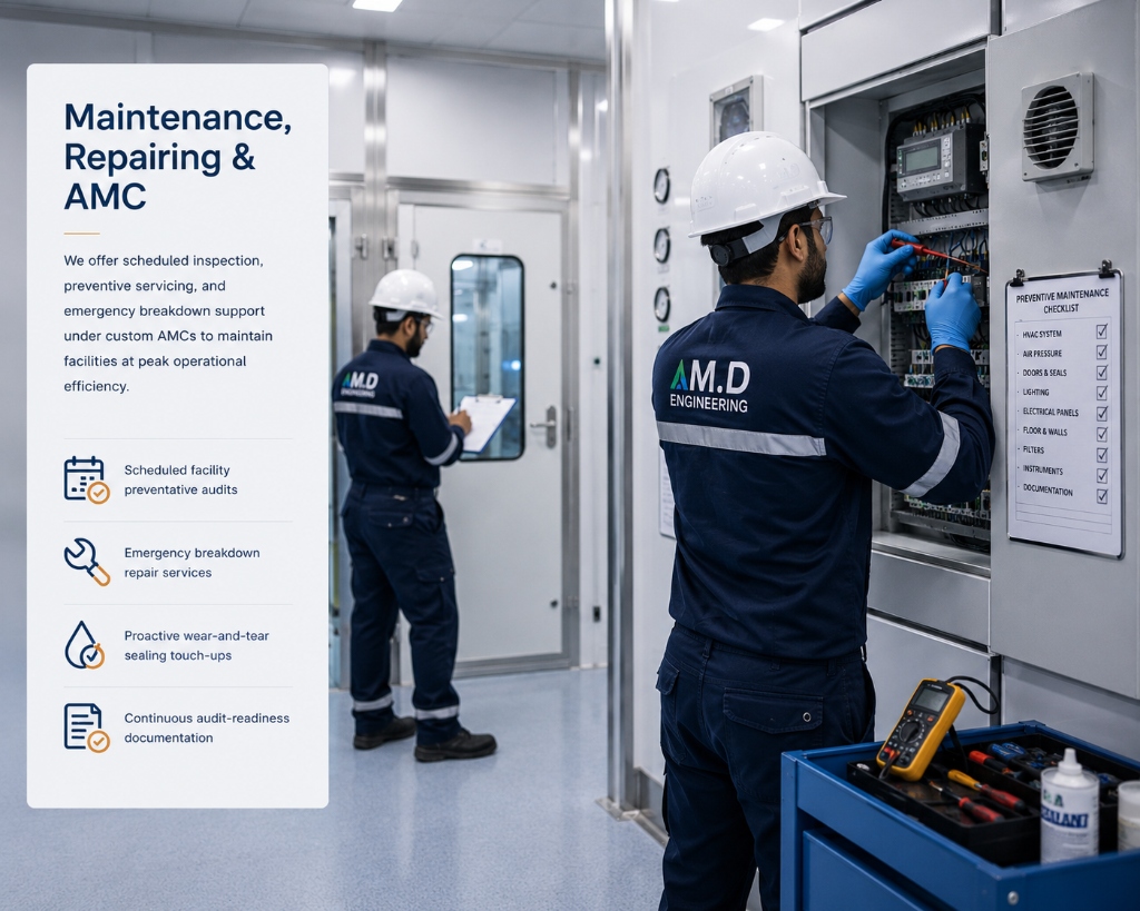 Maintenance, Repairing & AMC Execution